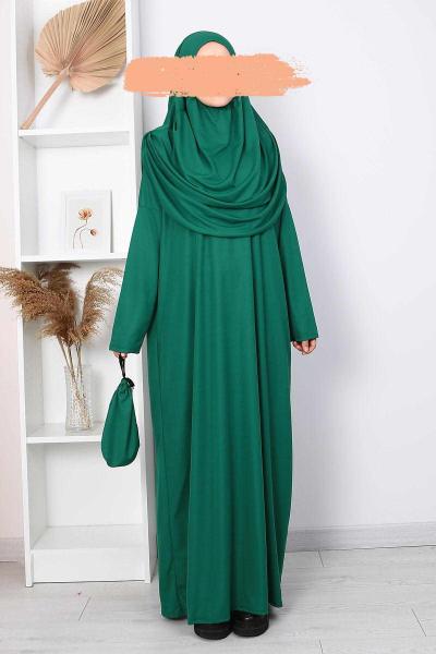 Çantalı Namaz Elbisesi Benetton