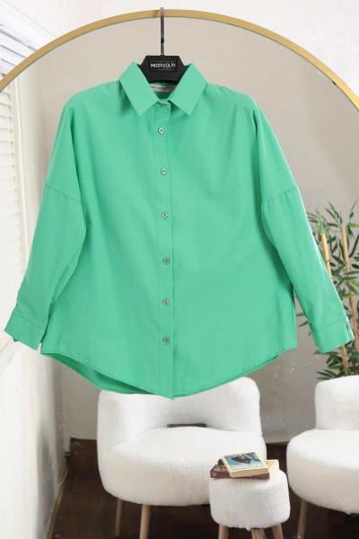 Boyfrend Poplin Gömlek Benetton