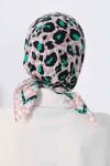 Leopar Desenli Eşarp Benetton