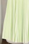 Elisa Beli Lastikli Pliseli Etek Su Yeşili