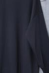 Soul Sıfır Yaka 24 Armalı Lüks Penye İki İplik Tunik Navy