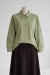 Boyfrend Poplin Gömlek Yeşil