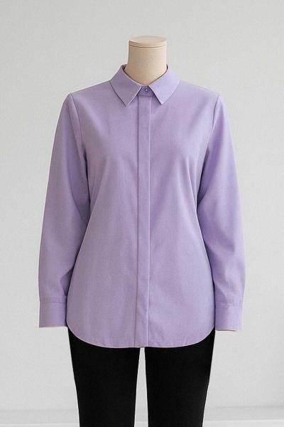Boyfrend Basıc Gömlek Lila