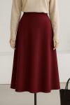 Scuba Çan Etek Bordo