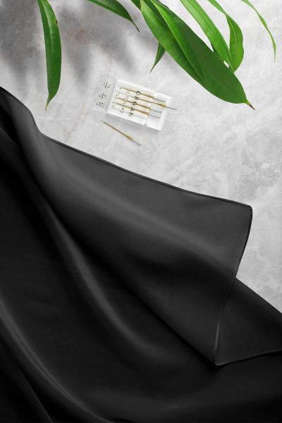 Kalın Caz Şal Siyah