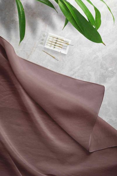 Kalın Caz Şal Vizon