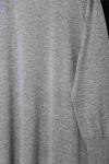 Arkası Uzun Kolları Çıtçıtlı Corsman Triko Tunik Gri