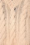 El Örgüsü Vıktorıa Triko Süveter Bej