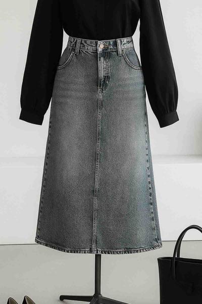 Klasik Model Kot Etek Kar Yıkama