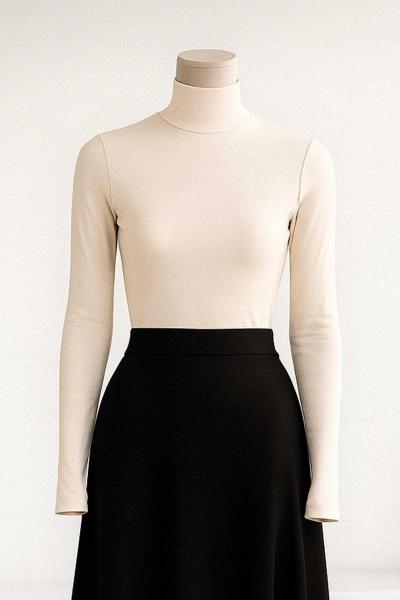 Dik Yakalı Parmak Geçmeli Oysho Bady Taş