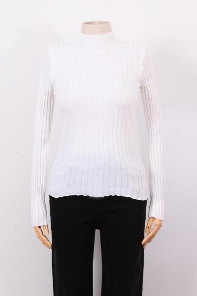 Dik Yaka Likralı Triko Bady Ekru