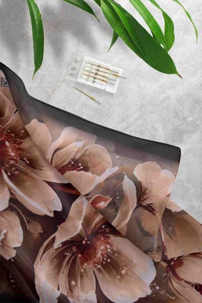 Krash Desenli Şal Haki