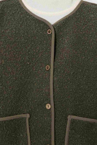 Apoletli Alerli Kuşaklı Bondid Trençkot Siyah