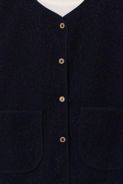 Apoletli Alerli Kuşaklı Bondid Trençkot Taş