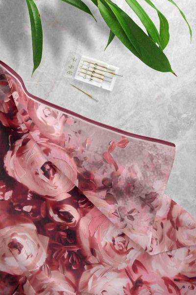 Aqua Soft Şal Bordo