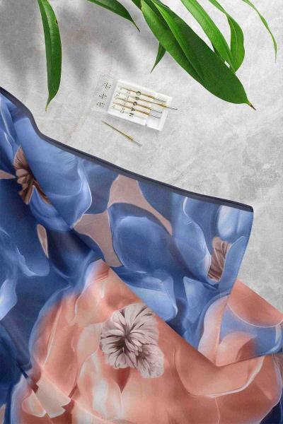 Aqua Soft Şal Lacivert