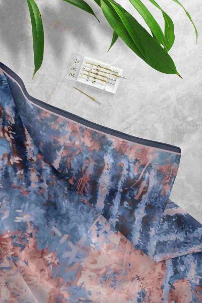 Aqua Soft Şal Lacivert