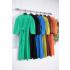 Biyeli Kolları Beli Lastikli Poplin Elbise_Benetton