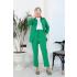 Çift Cepli Taş Detaylı Pantolonlu Keten Takım_Benetton