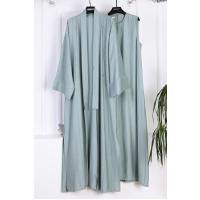 Taş Detaylı Kimonolu Elbise Takım_Mint