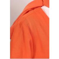 Uzun Kimonolu Üçlü Pantolonlu Takım_Orange
