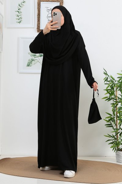 prayer dress -black 